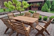 Zdjęcie do ogłoszenia: Zestaw mebli ogrodowych - stół + 6 krzeseł [Zawoja]
