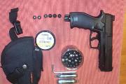 Zdjęcie do ogłoszenia: Pistolet pneumatyczny HDP 50 na kule gumowo stalowe.
