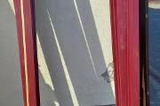 Zdjęcie do ogłoszenia: witryny drewniane, wiśnia, wys. 206cm., szer. 92 cm., z szybami