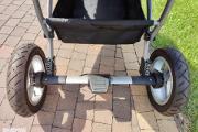 Zdjęcie do ogłoszenia: Wózek dziecięcy 2w1 - Amortyzowany, pompowane koła, solidny. Komfort.
