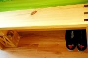 Zdjęcie do ogłoszenia: Ławka drewniana, kwietnik, półka siedzisko ozdoba.