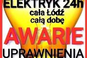 Zdjęcie do ogłoszenia: ELEKTRYK ŁÓDŹ 24h/7 AWARIE-UPRAWNIENIA